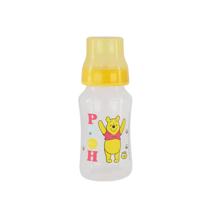 Baby Bottles 11 oz for Boys or Girls | 2 Pack of Disney Winnie The Pooh Infant Hourglass Shaped Bottles with Cover for Newborns and All Babies | BPA-Free Plastic Baby Bottle for Baby Shower