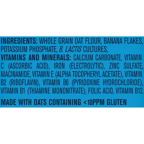 Gerber Toddler Food, Multigrain Banana Apple Strawberry Cereal, 8g Whole Grains, Iron, Zinc & Vitamin B12, Toddler Cereal, 6-Pack