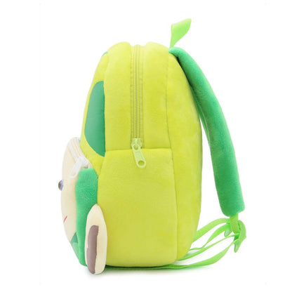 Ladyzone Toddler Backpack Zoo Animals Backpacks Cute Plush Bag Cartoon 10" Preschool Book Bag For 2+ Years Girls Boys