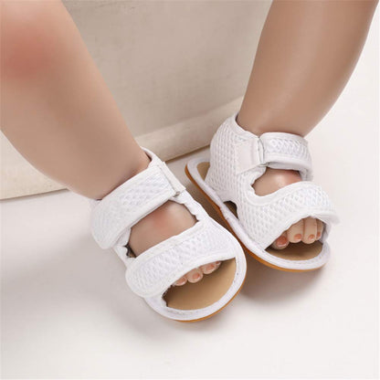 Timatego Baby Boys Girls Sandals Non Slip Soft Sole Outdoor Athletic Shoes Infant Toddler First Walker Crib Summer Shoes 3-18 Months