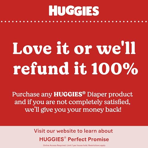 Huggies Size 6 Diapers, Little Movers Baby Diapers, Size 6 (35+ lbs), 108 Count, Packaging May Vary