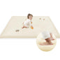 1.3" Thick Baby Play Mat,Ultra Soft Elasti-Foam 50×50 Playpen Mat for Tummy Time,Water-Repellent Coral Fleece Nursery Rug for Infants,Toddlers,Kids,Non-Slip Safe for Crawling(Light Grey)