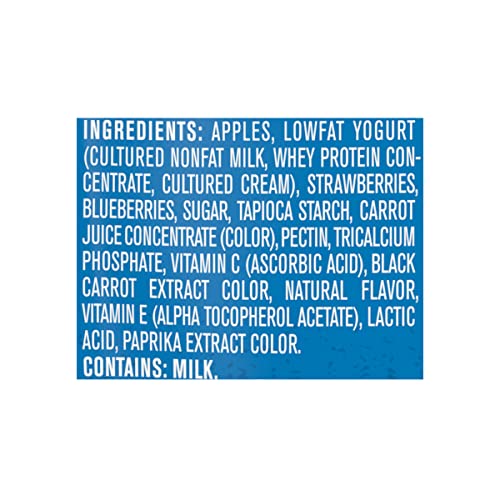 Gerber Baby Food Pouches, Toddler 12+ Months, Assorted Fruit Variety Pack, 3.5 Ounce (Set of 18)