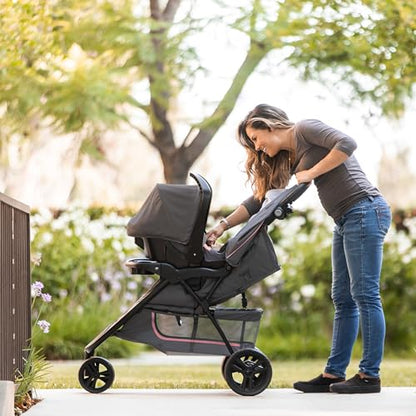 Baby Trend EZ Ride 35 Travel System, Doodle Dots
