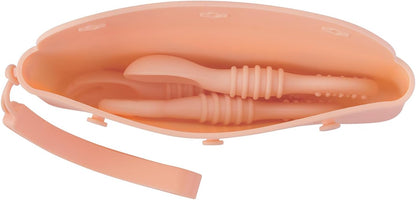 PandaEar Silicone Baby Bibs & Silicone Baby Spoons & Forks