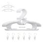 Baby Nursery Closet Hangers, Ultra Thin Non-Slip and Extendable Laundry Infant Pant Hanger for Newborn Clothes - 20pcs11-14" Pink Adjustable Children Coat Hanger for Girl Boy Toddler Kids Child