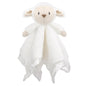 Lamb Security Blanket for Babies, Super Soft Fluffy Snuggle Toy for Newborn Boys and Girls, Stuffed Animal, Pink 13.5 Inch