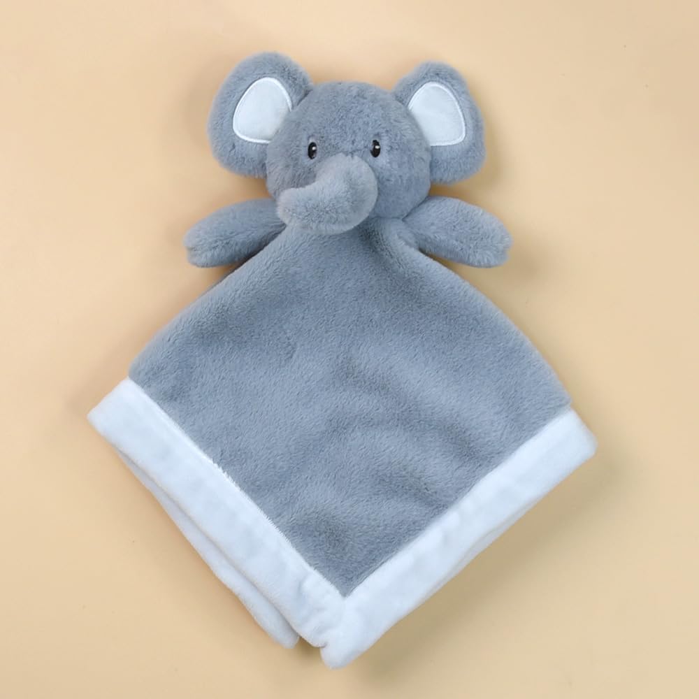 Baby Bear Security Blanket, Soft Loveys for Babies, for Newborn Boys and Girls, Gender Neutral Security Blanket with Stuffed Animal, Baby Snuggle Toy