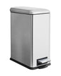Diaper Pail, Baby Diaper Trash Can with Removal Inner Liner, Childproof Lock, Stainless Steel Garbage Pail with lid, Soft Close, Odor Control Diaper Disposal Bin, 4 Gallon Pink Diaper Can