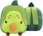 Ladyzone Toddler Backpack Zoo Animals Backpacks Cute Plush Bag Cartoon 10" Preschool Book Bag For 2+ Years Girls Boys