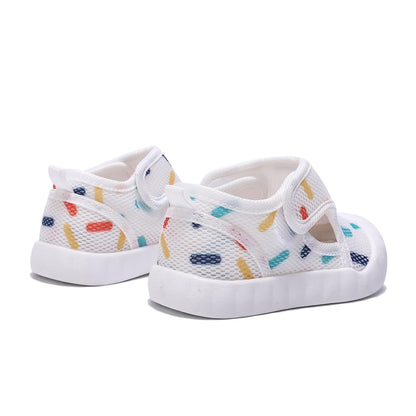 Baby Summer Sandals Breathable Mesh Rubber Sole Non-Slip Outdoor Shoes for Boys and Girls 9-30 Months