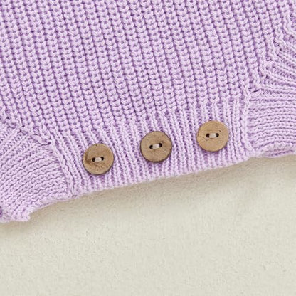 Baby Girl First Birthday Outfit One Year Old Strawberry Embroidery Knit Sweater Romper Warm Fall Winter Clothes
