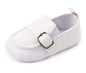 LONSOEN Baby Girls Boys Loafers Prewalker Dress Crib Shoes