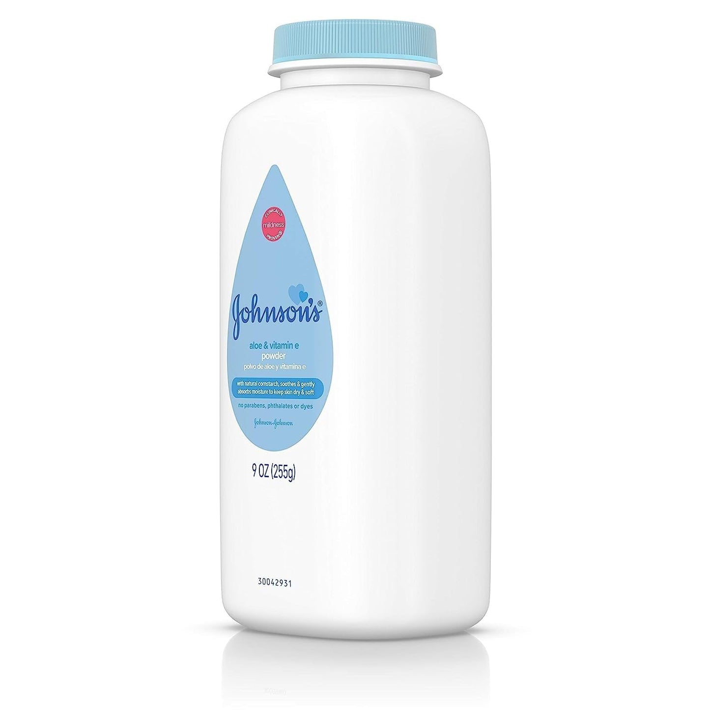 Johnson's Baby Powder for Delicate Skin, Hypoallergenic and Free of Parabens, Phthalates, and Dyes for Baby Skin Care, 1.5 oz (Pack of 2)