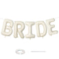 40 Inch Beige OH BABY Balloon for Baby Shower, Large Cream White Oh Baby Balloons Letters with Ribbon, Neutral Ivory Alphabet Oh Baby Balloon Banner Sign for Gender Reveal Backdrop Party Decorations