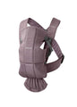 BabyBjörn Baby Carrier Mini, 3D Jersey, Light Beige | Newborn Carrier (7-25 lbs), Ergonomic, Easy-to-Use