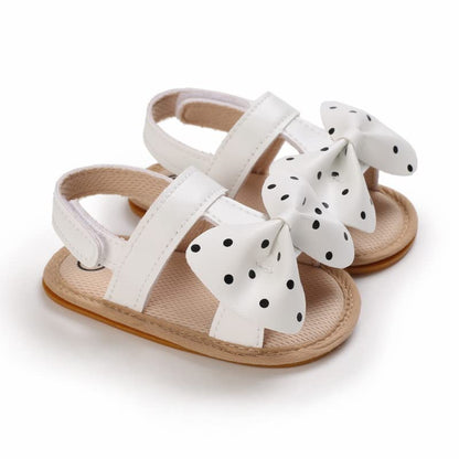 Baby Girl Sandals Summer Crib Shoes Bowknot Soft Sole Infant Girls Princess Dress Flats First Walker Shoes