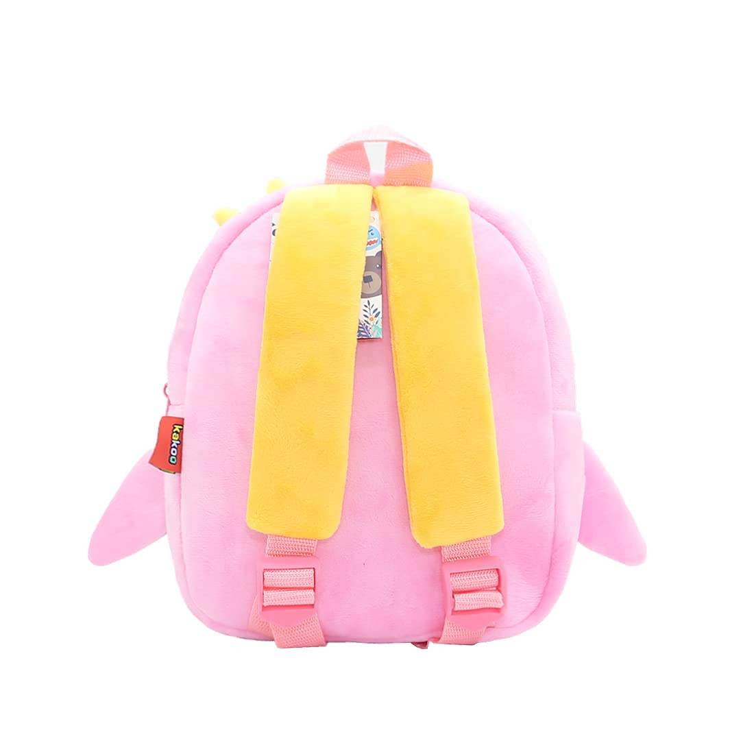 NICE CHOICE Cute Toddler Backpack Toddler Bag Plush Animal Cartoon Mini Travel Bag for Baby Girl Boy 2-6 Years(Grey Elephant)