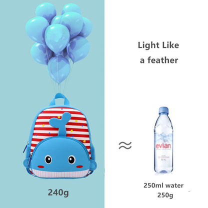 Toddler Backpack Neoprene Zoo Kids Casual Backpack Water Resistance Kindergarten Preschool Bags for Little Boys Girls (Giraffe)