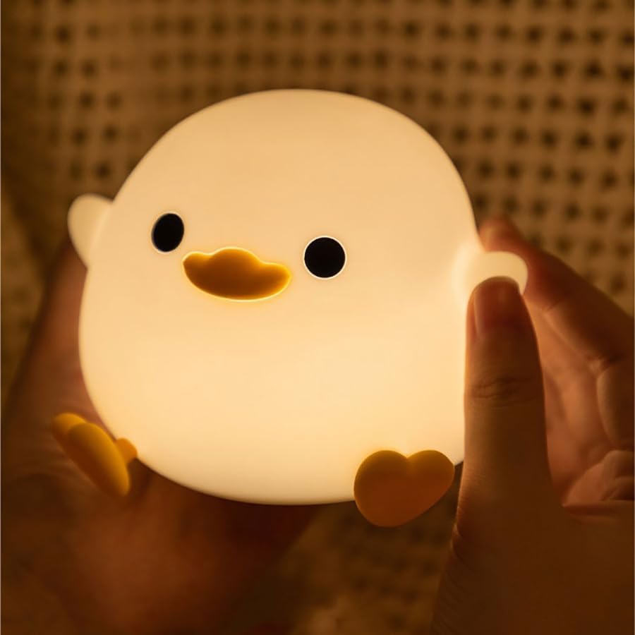 Cute Frog Night Light for Kids, Color Changeable Soft Silicone Sleeping Night Lamp for Nursery, Dimmable Timer Rechargeable Colorful Baby's Light Room Decor Children Gifts