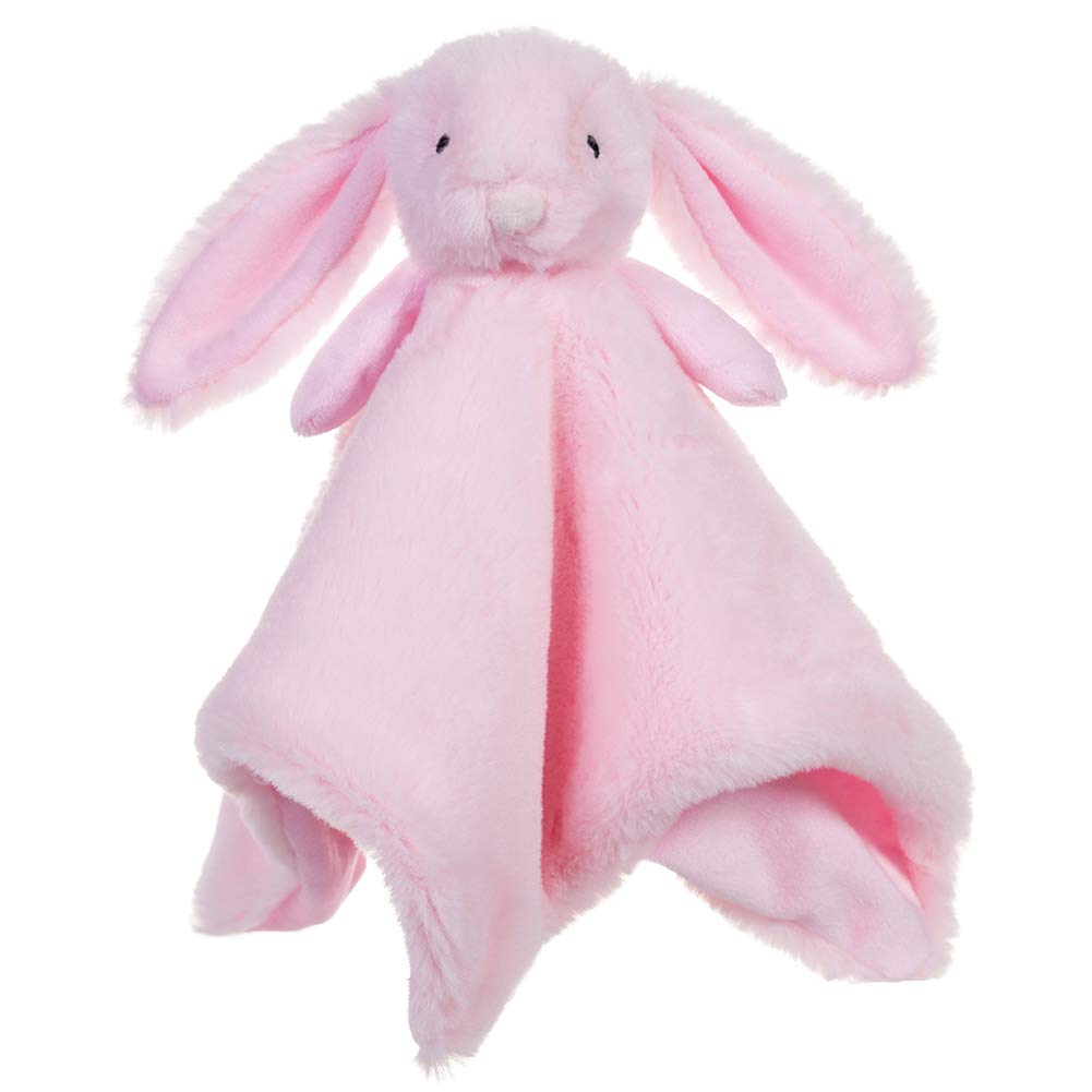 Apricot Lamb Stuffed Animals Cream Bunny Rabbit Security Blanket Infant Nursery Character Blanket Luxury Snuggler Plush Baby Lovey(Cream Bunny, 13 Inches)