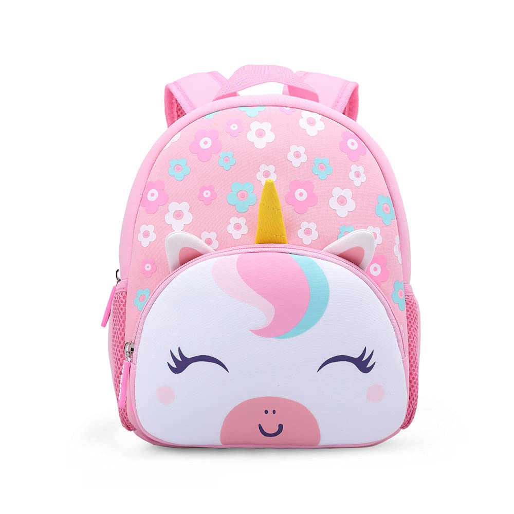 KK CRAFTS Preschool Backpack Toddler Neoprene Animal Schoolbag Lunch backpack for Kids Boys Girls(Dinosaur)