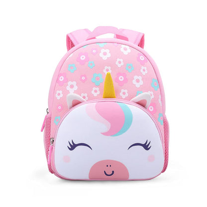 KK CRAFTS Preschool Backpack Toddler Neoprene Animal Schoolbag Lunch backpack for Kids Boys Girls(Dinosaur)