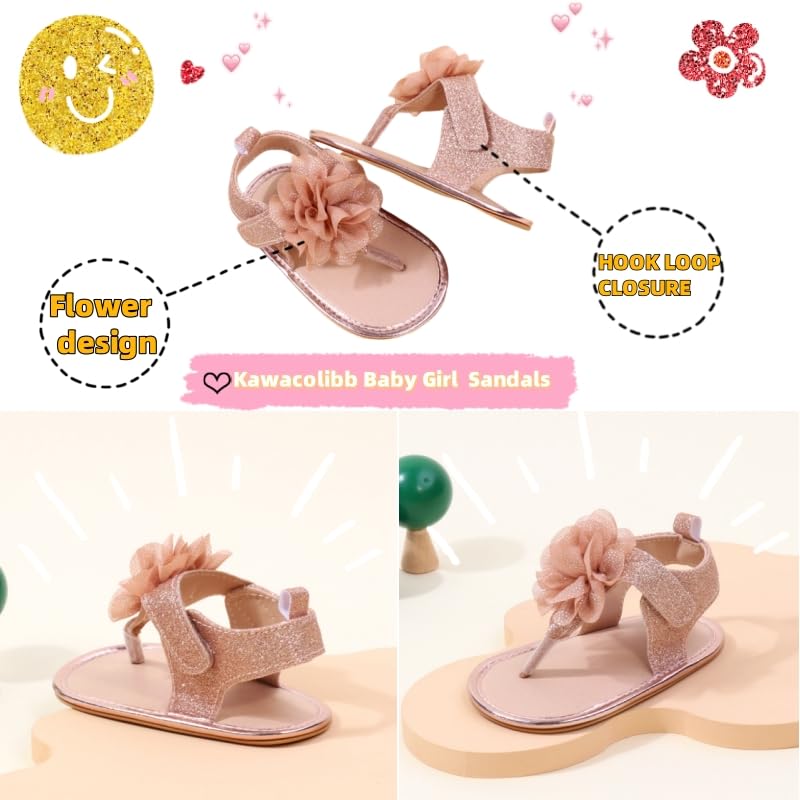Infant Boys Girls Sandals, Summer Baby Rubber Soles Non-Slip PU Leather Sandals, Newborn Toddler Prewalker First Walking Beach Outdoor Shoes,Infant Toddler Unisex Summer Shoes for babies