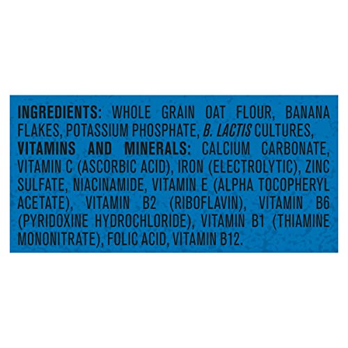 Gerber Stage 2 Baby Food, Oatmeal Banana Cereal, Probiotics Support Healthy Digestion, Baby Oatmeal Cereal
