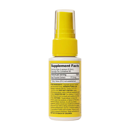 Kids Propolis Throat Spray - Natural Immune Support & Sore Throat Relief - by BEEKEEPER'S NATURALS - Has Antioxidants & Gluten-Free (1.06 oz) Pack of 1 (Kids)