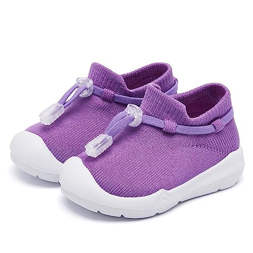 MORENDL Baby Sock Shoes Toddler Sneakers Infant Tennis Slip On Walking Shoes Boys & Girls Non-Slip Slippers