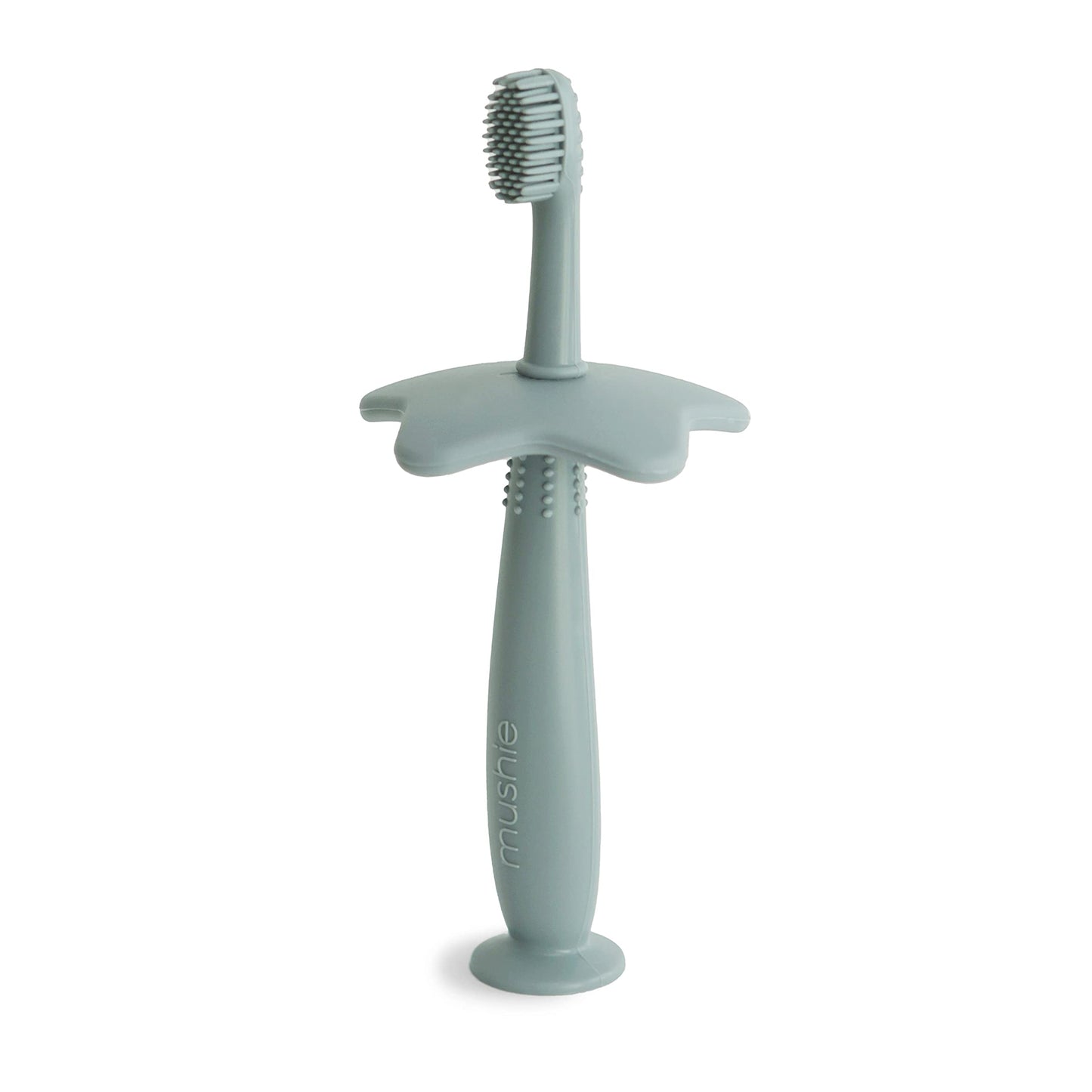 mushie Flower Toddler Training Toothbrush (Soft Lilac)