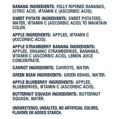 Gerber Stage 2 Baby Food, Super Blends Puree Tubs, No Added Colors or Flavors, Baby Puree, Variety 32-Pack