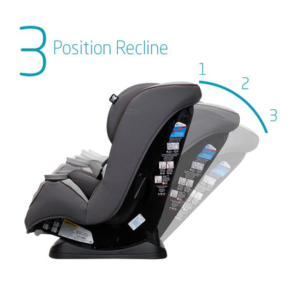 Maxi-Cosi Pria Max All-in-One Convertible Car Seat, Rear Facing Car Seat (4-40 lbs), Forward Facing Car Seat (22-65 lbs), High Back Booster Seat (40-100 lbs), Pure COSI, Desert Wonder