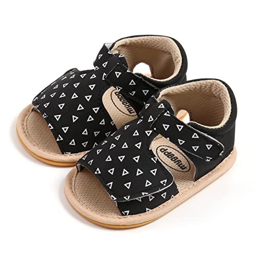 GAISUMMI Baby Girls Sandals Summer Bowknot Infant Crib Shoes Toddler Pu Leather Soft Rubber Sole First Walkers