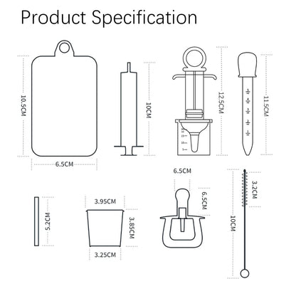 Baby Medicine Dispenser Kit - 3PCS - Silicone Infant Medicine Syringe Pacifier Dropper, Toddler Feeding Pacifiers Dispensers Products for Babies Newborn Essentials Must Haves Medical Kits