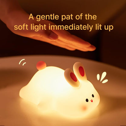 Cute Frog Night Light for Kids, Color Changeable Soft Silicone Sleeping Night Lamp for Nursery, Dimmable Timer Rechargeable Colorful Baby's Light Room Decor Children Gifts