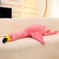 62" Flamingo Stuffed Animal Plush Pillow Giant Stuffed Animal Plush Doll Pink Flamingo Plush Toys for Kids Birthday Christmas Decoration Gifts（Pink）