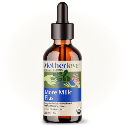 Motherlove More Milk Plus (60 Liquid caps 2 Pack) Fenugreek-Based Lactation Supplement to Support Breast Milk Supply—Non-GMO, Organic Herbs, Vegan, Kosher