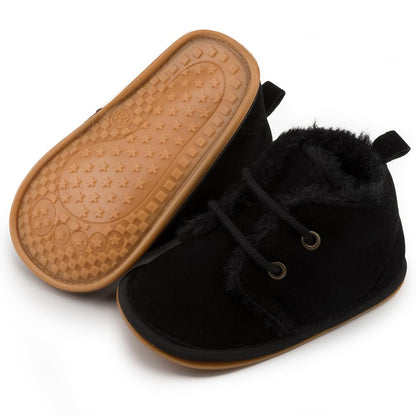 Clowora Baby Boys Girls Shoes Non-Slip Rubber Sole Sneakers Infant First Walking Toddler Crib Shoes Newborn Loafers Flats.