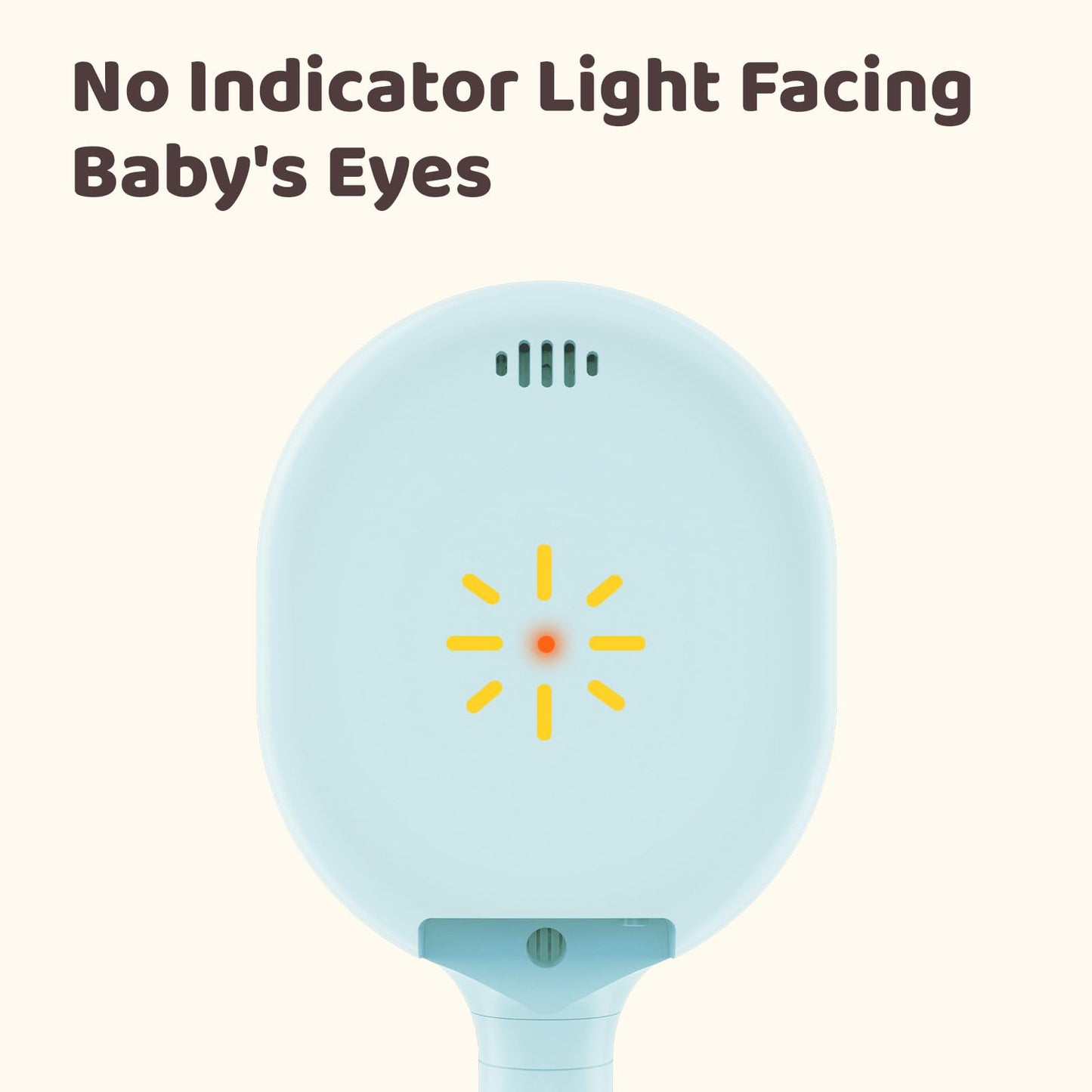 NETVUE Upgraded Baby Camera Monitor Video - 5000mAh Baby Monitor with Camera and Audio, 5" Display, 4 in 1 Bracket Meets The Needs in All Scenarios, Smart Phone App, Cry Detection