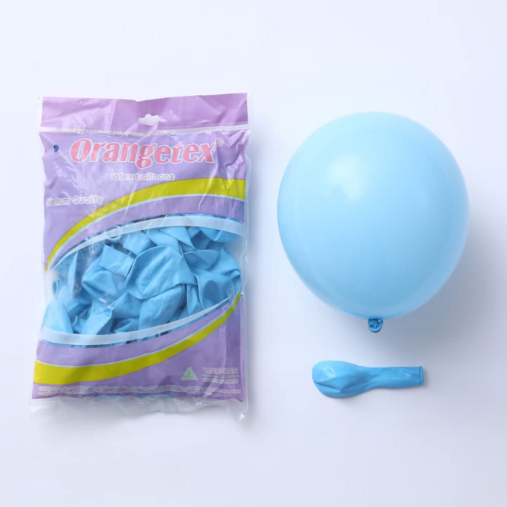 BALONAR 135Pcs Cow Boy Blue Balloons Arch Garland Kit with 18/10/5inch Sand White Coffee Cow Print Farm Animal Gold Balloons for Boy Birthday Party Baby Shower Birthday Supplies (Blue)