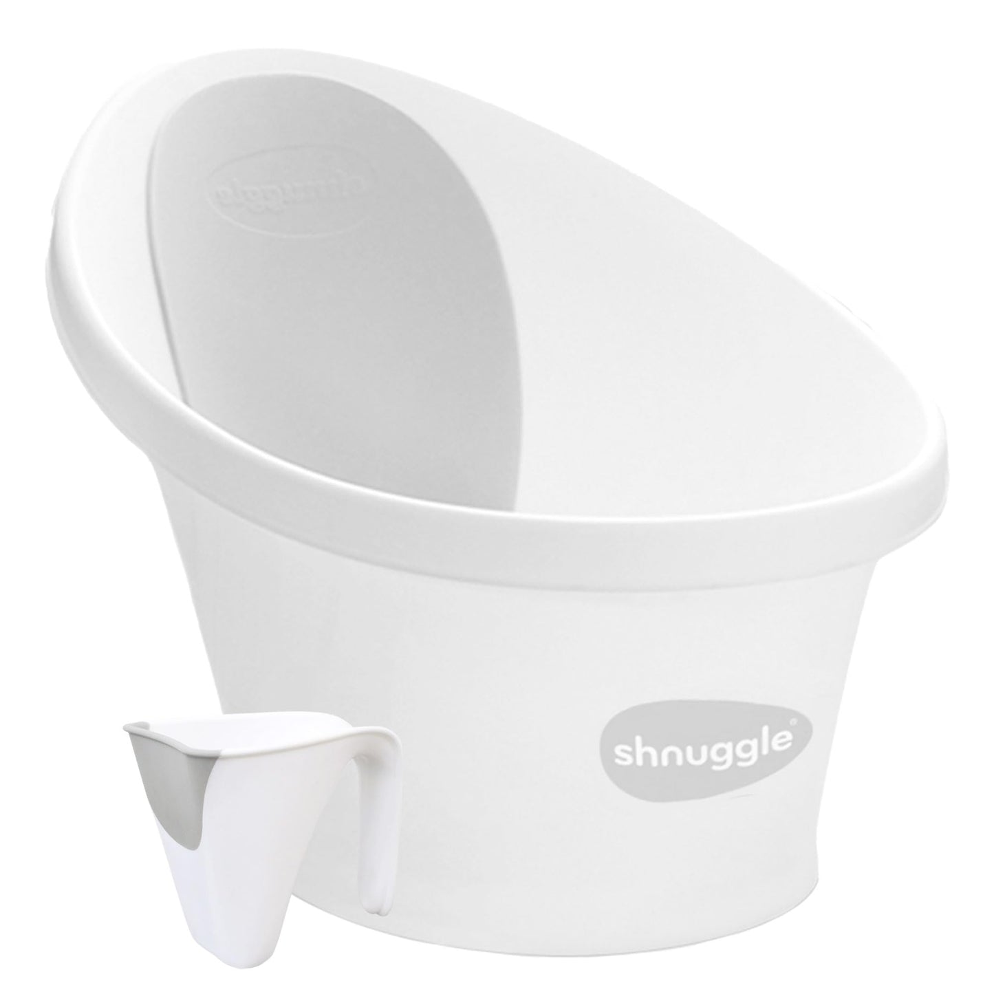 Newborn Baby Bath | Built in Support Bump and Soft Backrest | Suitable from Newborn | Bath Seat Support Includes Plug | Blossom Pink