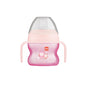 MAM Starter Cup (1 Count), MAM Sippy Cup, Drinking Cup with Extra-Soft Spill-Free Spout and Non-Slip Handles, for Girls 4+ Months, Five Ounces, Pink