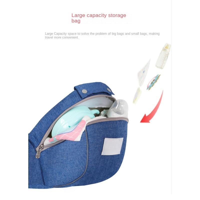 Baby Carrier 3-in-1 Ergonomic Infant Carrier Soft Baby Holder 3 to 36 Months,4 Season/All Seasons,Newborn to Toddler with Hood All Position Baby Hipseat (Pink)