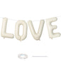 40 Inch Beige OH BABY Balloon for Baby Shower, Large Cream White Oh Baby Balloons Letters with Ribbon, Neutral Ivory Alphabet Oh Baby Balloon Banner Sign for Gender Reveal Backdrop Party Decorations