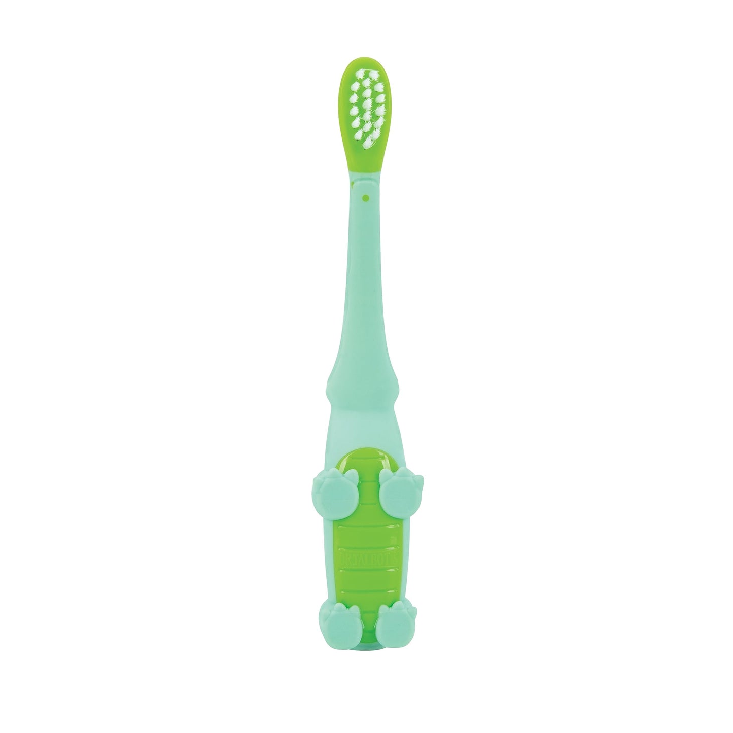 Dr. Talbot's Toddler Training Toothbrush and Natural Kids Toothpaste with Citroganix - 1.6 oz - Fluoride-Free Toothpaste and Toddler Toothbrush - 6+ Months - Alligator