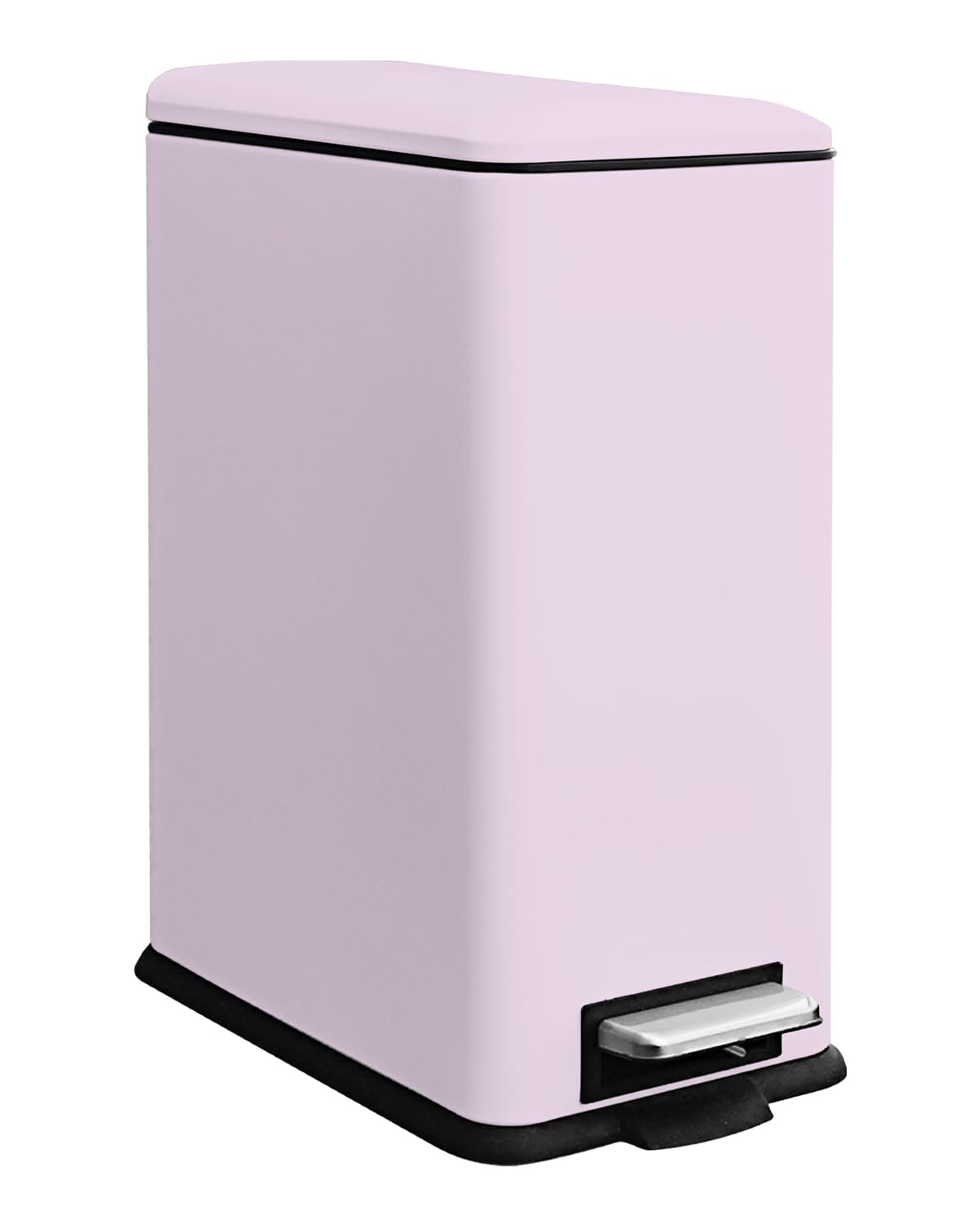 Diaper Pail, Baby Diaper Trash Can with Removal Inner Liner, Childproof Lock, Stainless Steel Garbage Pail with lid, Soft Close, Odor Control Diaper Disposal Bin, 4 Gallon Pink Diaper Can