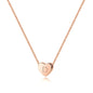 M MOOHAM Heart Initial Necklace Gifts for Girls Women, S925 Sterling Silver Tiny Letter Necklace Birthday Gift for Kids Teen Girl Jewelry