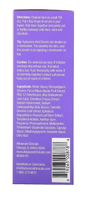 Advanced Clinicals Retinol Body Lotion & Face Moisturizer | Visible Anti Aging Skin Care Retinol Body Cream For Women & Men Targets Look Of Fine Lines, Wrinkles, & Crepe Looking Dry Skin, 16 Ounce